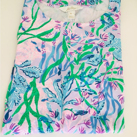 Lilly Pulitzer Bryson Dress Multi Seacret Escape New In Package - Picture 7 of 12